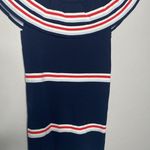 VERO MODA Women's Grace Ruffle Off Shoulder Striped Top Size Medium Photo 4