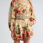 Farm Rio  Delicate Garden Sand Romper Photo 0