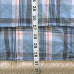 FP Sunday morning, sleep shirt, light blue flannel pop over polo collared top S Photo 12