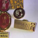Vintage Fairmont State College University Emeritus Club Pierpont Tech Pin Lot Gold Photo 2