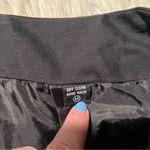 Mini Skirt Black Tulip Hem Faux Wrap M Size M Photo 7