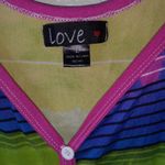 Love L Summer Candy Striped Sleeveless Maxi Dress Pink Size L Photo 6