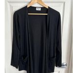 Towncat M Black Jersey Cardigan Size M Photo 0