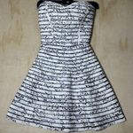 Parker Molly Strapless Silk Dress Graphite Clone In Graphite Clove Size Small Photo 0