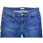 Eileen Fisher  Organic Cotton Stretch Denim Jean Pant Womens 8 Medium Wash Photo 2