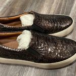 Frye  metallic pewter sneakers Photo 2