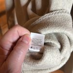 Coldwater Creek  Oatmeal Cream Fleece Pullover Size Medium Photo 7