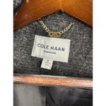 Cole Haan Women’s  Signature Herringbone Wool Blend Pea Coat Size 6 Photo 6