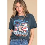 Daydreamer Black Red Blue Elton John Rocket Man Concert Oversized T-Shirt Sz S Photo 3