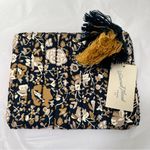 Universal Threads Universal Thread Pouch w/ Tassels - Makeup Bag or clutch Boho NWT Photo 7