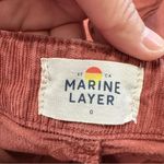 Marine layer  Women’s Bridget Corduroy Pants Crop High Rise Button Fly Wide Leg 0 Photo 10
