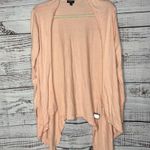 Torrid  Peach Light Weight Open Front Layered Cardigan Sweater XL Photo 0