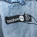 Boohoo NEW π . Distressed Sleeveless Denim Vest Photo 3