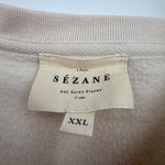 Sézane Sezane Amour Cafe Creme Sweatshirt Photo 7