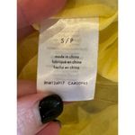 We Wore What Yellow Floral Print On Off Shoulder Smocked Boho Maxi Dress S NWT Photo 13