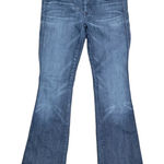 7 For All Mankind A Pocket Blue Denim Dark Wash Faded Jeans Cotton Blend Size 27 Photo 0