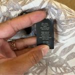 House of Harlow Linen Blend Tropical Tie Back Mini Dress Brown Photo 9