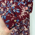 Madewell  Button Back Dress in Antique Flora Medium Multicolor Floral Photo 4