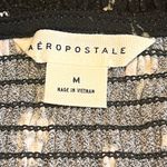 Aeropostale Black Daisy Spaghetti Strap Romper Size Medium Photo 8