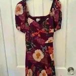 Band of Gypsies Band of Gypsies Floral Short Sleeve Purple Dress size S NWT Photo 0