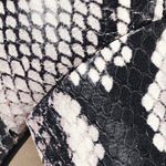 Stuart Weitzman Nearly Nude Block-Heel Python-Embossed Leather Sandals Photo 3