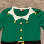 Merry Wear Green/White Christmas Elf Sweater Dress SIZE XL Green Photo 1