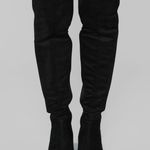 Long Black Boots Size 8 Photo 0