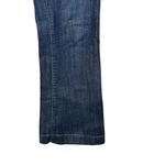 The Limited  917 Women Jeans Flared‎ Leg Mid-Rise Stretch Dark Wash Denim Blue 8R Photo 1