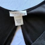 Kirious Black Crop Top  Los Angeles Long Sleeve Medium Photo 1