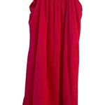 Women's Hot Pink Sleeveless Tiered Midi Dress Summer Casual Size undefined Photo 9