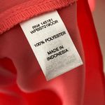 Charming Charlie EUC Coral Pink Ruffle Front Sleeveless Cocktail Dress Sz Medium Photo 4