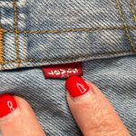 Levi's Levi’s 501 Sz 25 Shorts Cut Off Jean Button Front Mid Rise Distress Boho Grange Photo 6