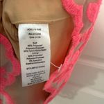 Adelyn Rae  Mila Lace Halter Mini Dress Hot Pink Coral neon medium Photo 5