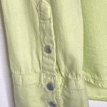 Jessica Simpson Green Snap Button lightweight shacket Photo 5
