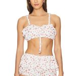 For Love & Lemons  Gidget Top in Red - XS - NWT Photo 4