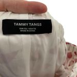 Tammy Tangs Heart Stripe Ruffle Strapless Mini Dress XS Photo 2