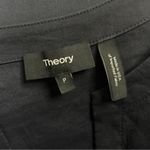 Theory  Linen Blend Shift Dress Womens Size 0 Blue Timeless Capsule Minimalist Photo 6