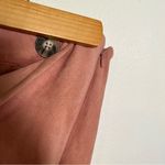 LA Hearts L.A. Hearts Faux Suede Button Front Skort Pink Photo 5