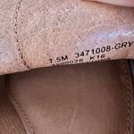 Frye  Gwen Pickstitch Mules Slide Size 7.5 Gray New Photo 4