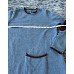 Vintage sweater tunic dress stretchy fit size M Blue Size M Photo 4