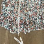 Anthropologie Plenty dresses by Tracy Reese Floral Midi Dress Size 4 Pleated Green Photo 8