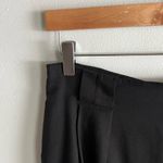 Vintage 80’s 90’s black linen blend pencil skirt classic chic career Photo 1