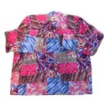 Breckenridge Vintage 90s Quilted Patchwork Abstract Jacket Lightweight Colorful Photo 10