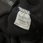 Racecar Black Cropped Zip Up Hoodie Sweatshirt Women’s Small Photo 1