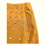 Lizette Collection cuffed rhinestone shorts size Large Brown Photo 6