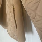kim rogers Tan Quilted Women's puffer Jacket Photo 5