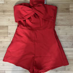 DO+BE Red Romper  Photo 0