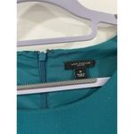 Ann Taylor Teal Drop Waist Dress 8 | 3/4 Sleeve Work Office Career Zip Skirt Green Photo 5