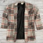 Jolt Oversized Plaid Coat. Size Small. EUC Photo 6