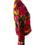 Tahari Floral Multicolor Linen Blend Jacket | EUC | Size Small Photo 4